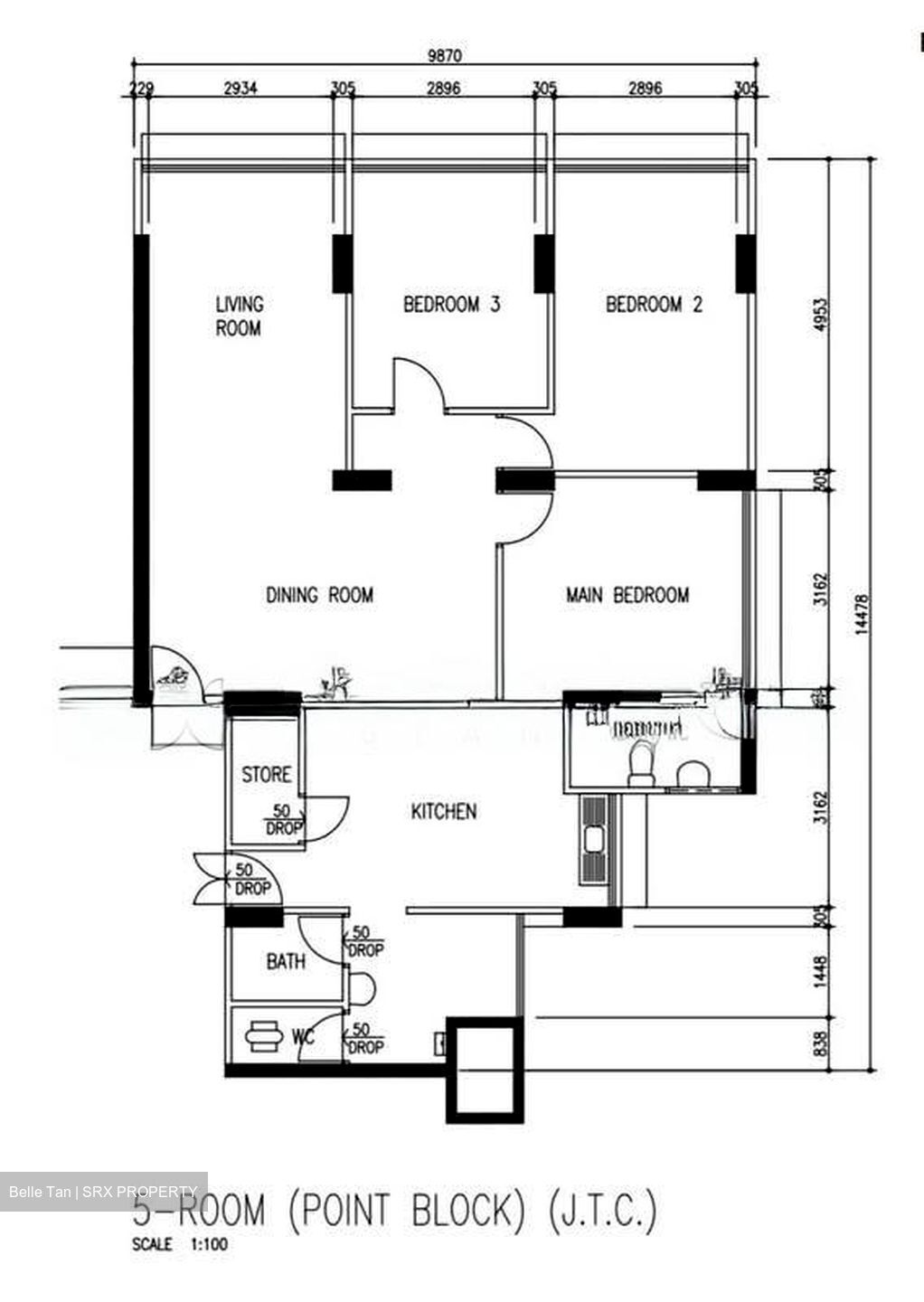 Blk 413 Pandan Gardens (Jurong East), HDB 5 Rooms #600611061